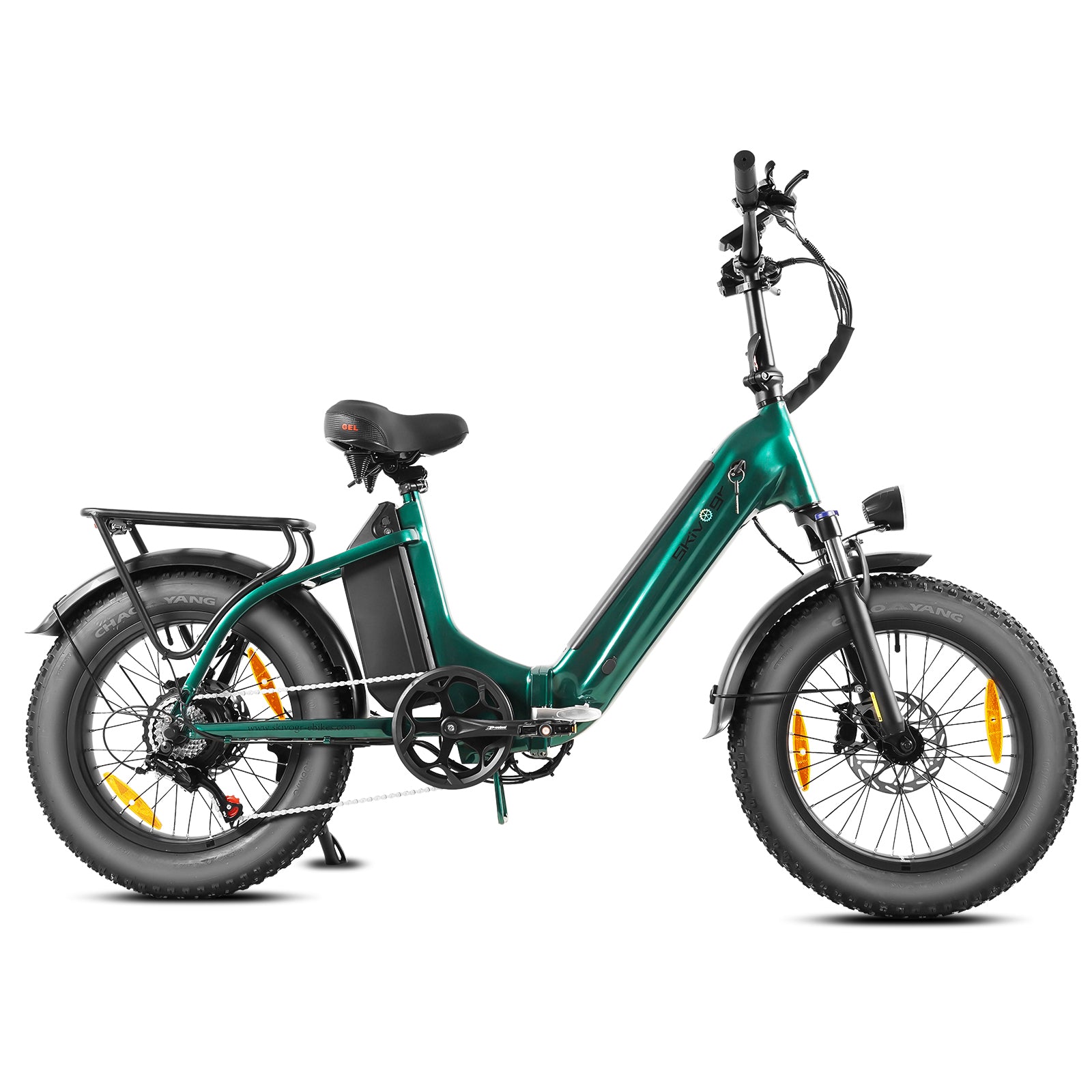 Side view of Skivogr KQ20. e bike with 250W Motor