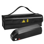 Bicycle battery fireproof bag